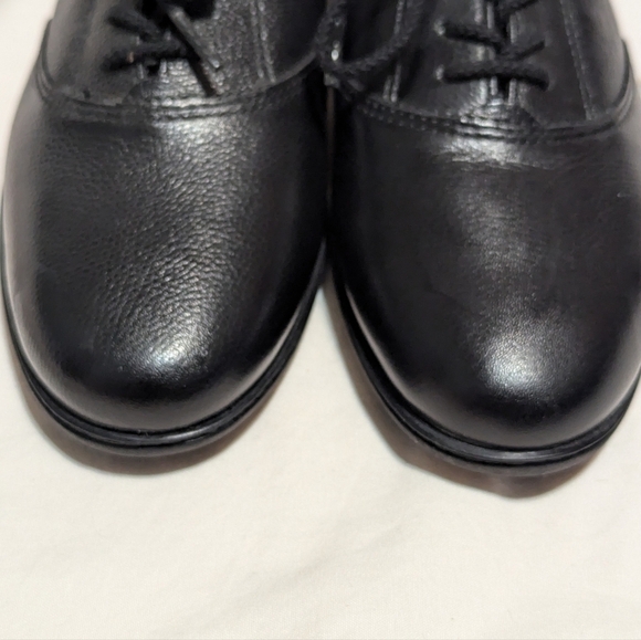 💰SALE💰Easy Spirit Motion size 6 black leather Oxfords ladies NARROW FIT - Picture 6 of 8